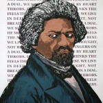 Serigraphy of Frederick Douglass