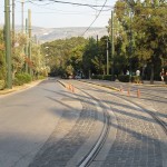 empty streets in Greece